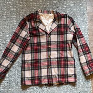 Quaker Marine Supply Plaid Blazer S